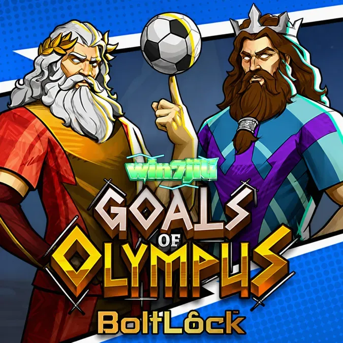 Goals of Olympus BoltLock slot game grid display
